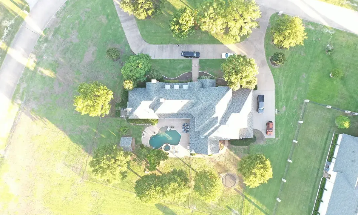 New shingle roof installation on a home in Steilacoom